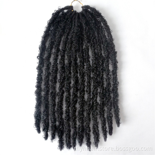 Synthetic Hair Crochet Braiding Hair Weaving 14 inch Short Synthetic Weave Style Pack Hair Curl Light and soft dirty braids